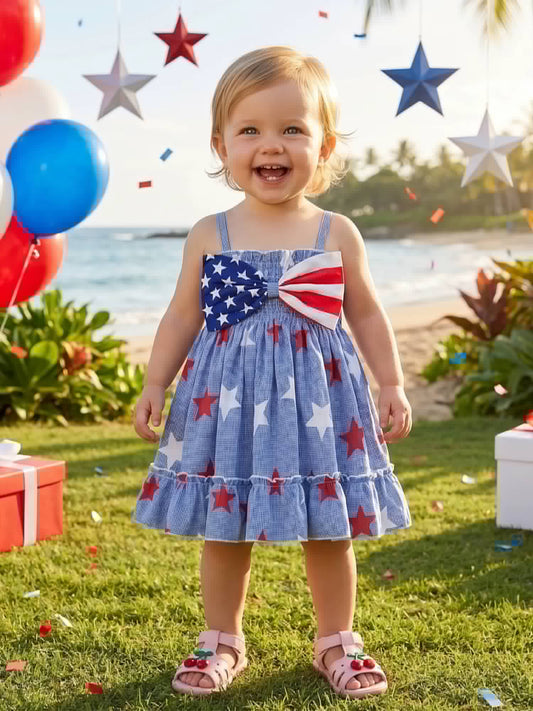 Mallory Statement Bow dress *PRE-ORDER*