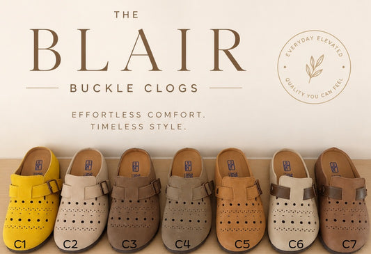 The Blair Buckle Clog *PRE-ORDER*