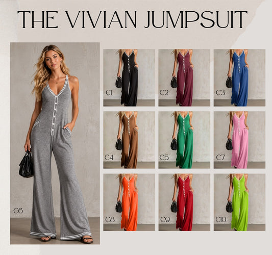 The Vivian Jumpsuit *PRE-ORDER*