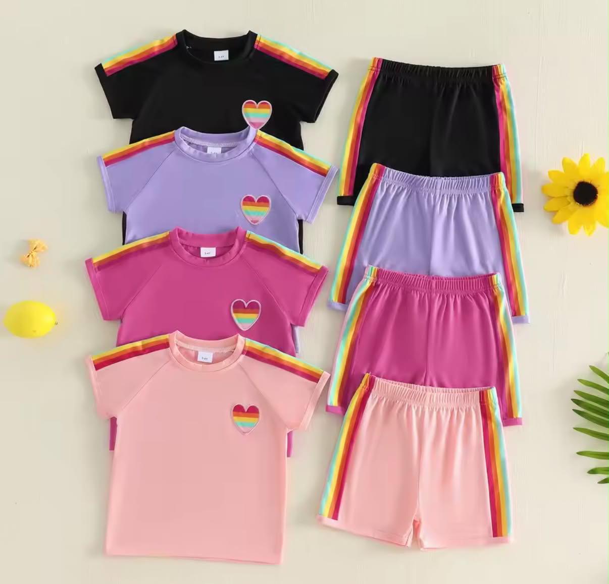 Rainbow Heart Set *PRE-ORDER*