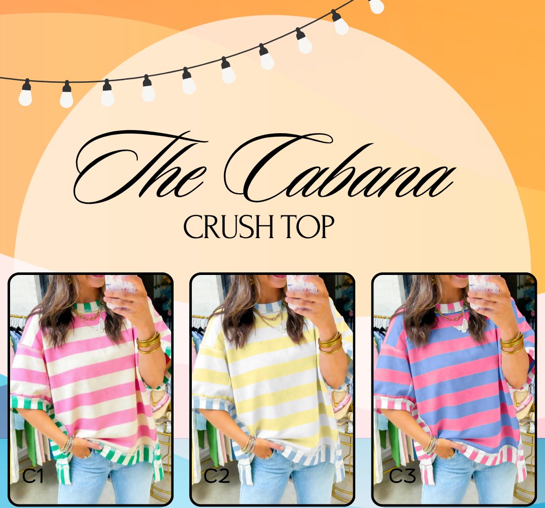 The Cabana Crush Top *PRE-ORDER*