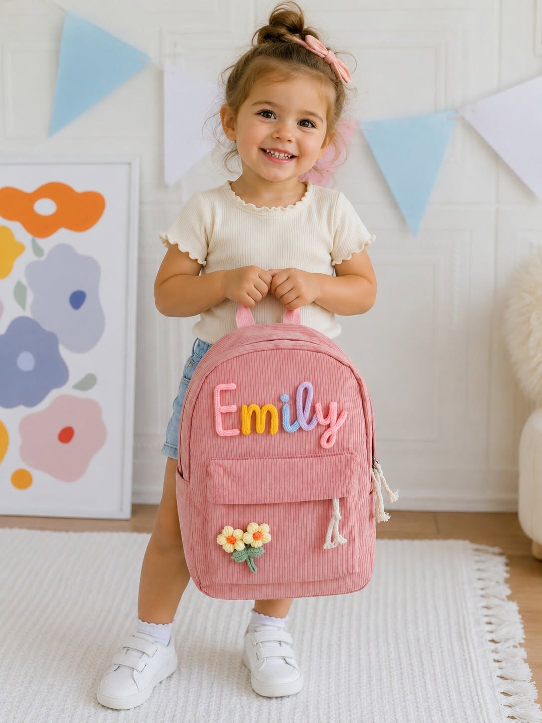 Tiny Trendsetter Embroidered Backpack *PRE-ORDER*