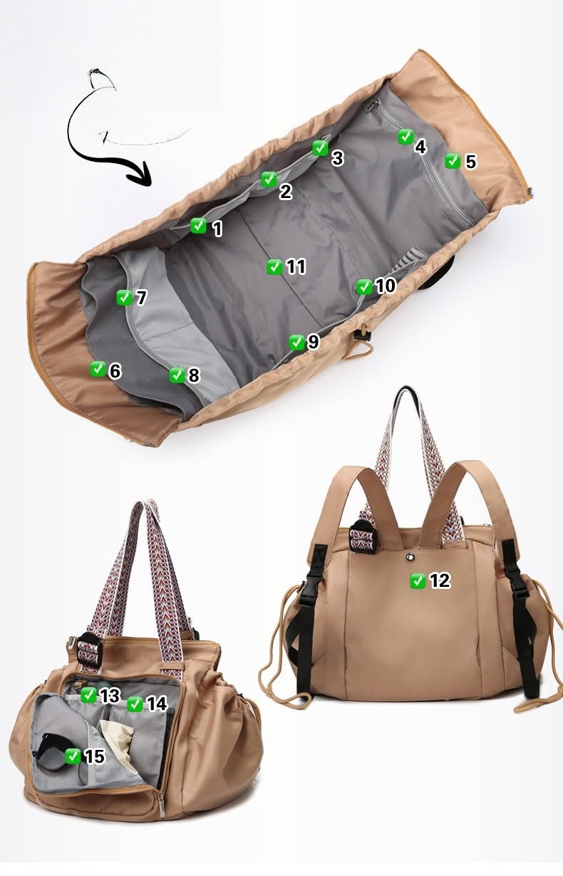 The Expandable Weekender Tote *PRE-ORDER*