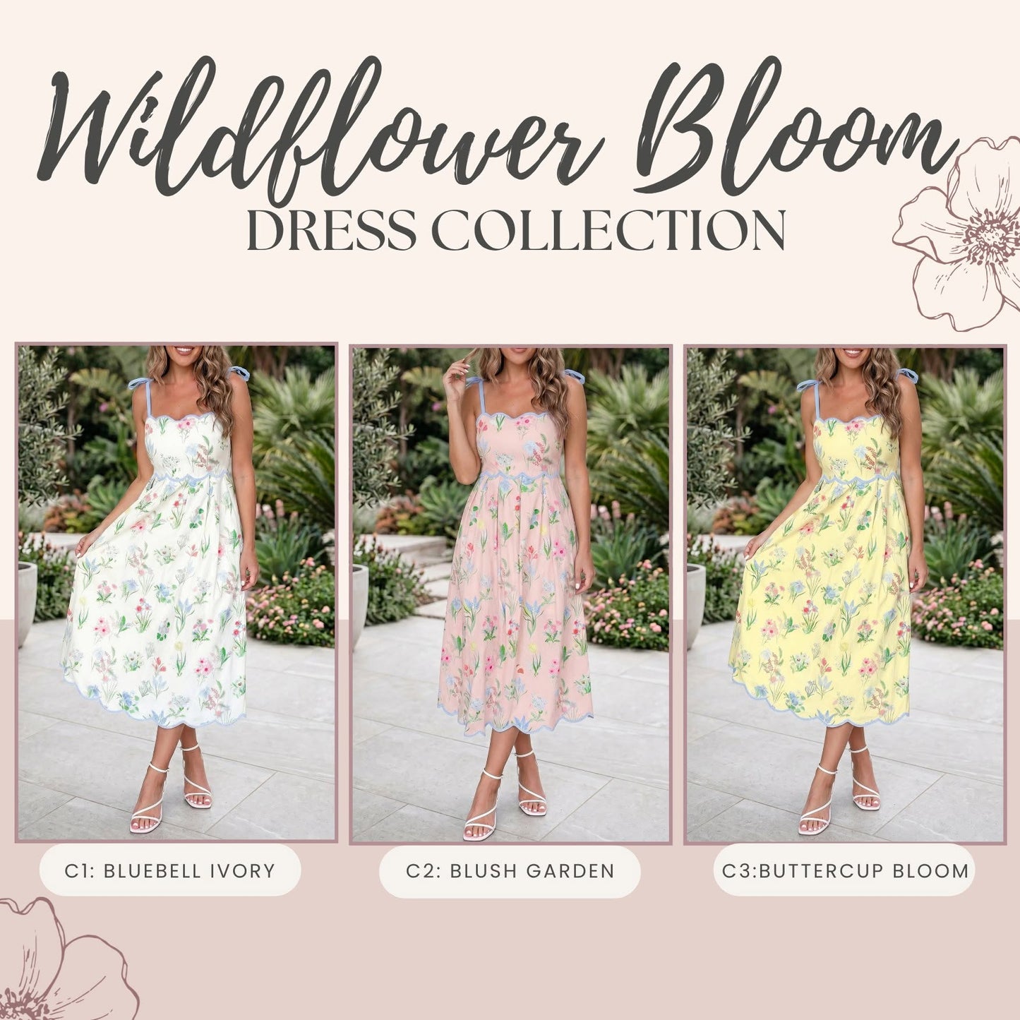 The Wildflower Bloom Dress *PRE-ORDER*