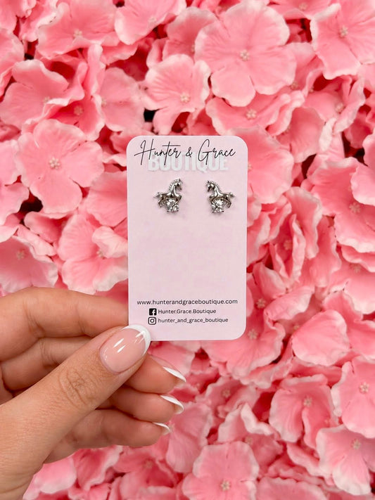 Crystal Pony Studs