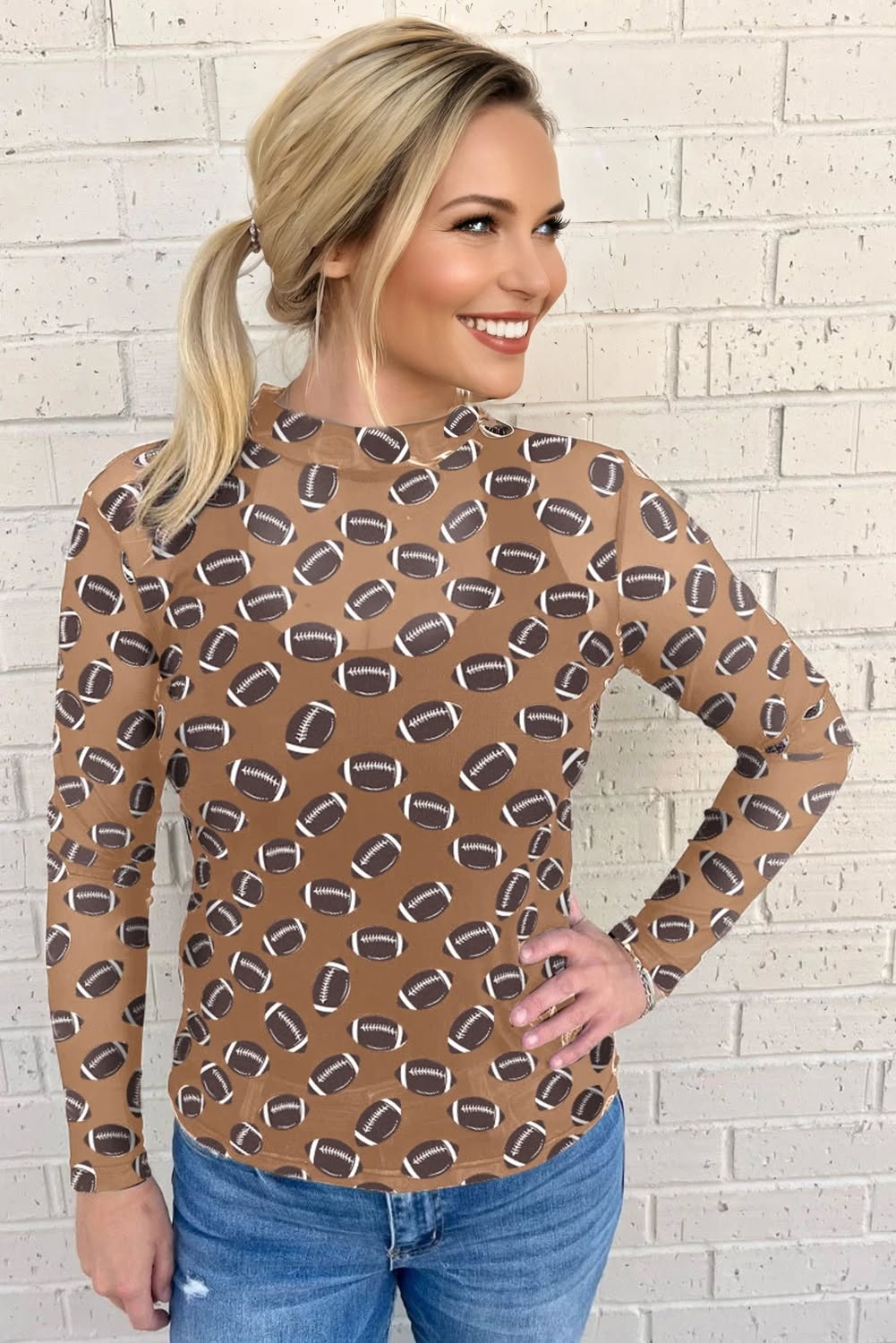 Friday Night Lights Mesh Top *PRE-ORDER*