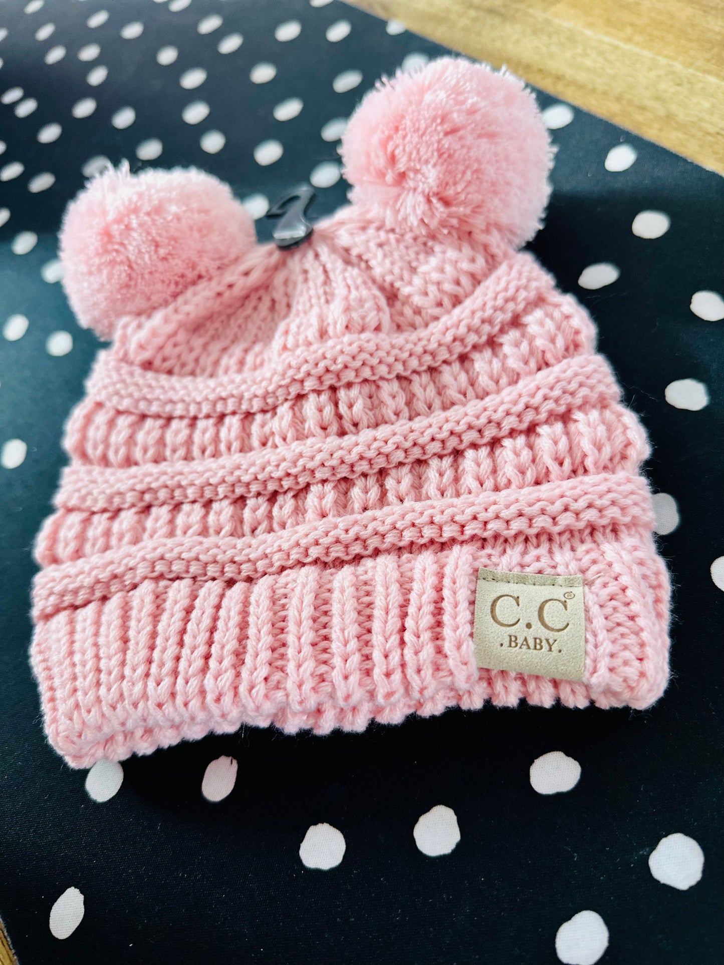 CC Baby Beanie - Pink