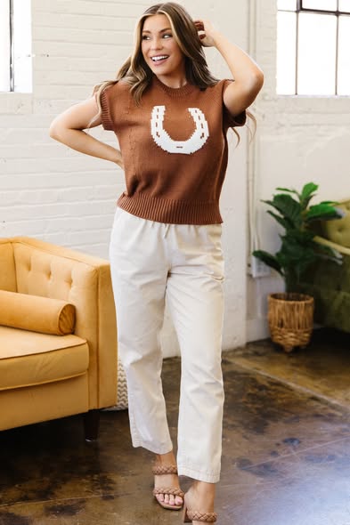 Lucky Horseshoe Sweater *PRE-ORDER*