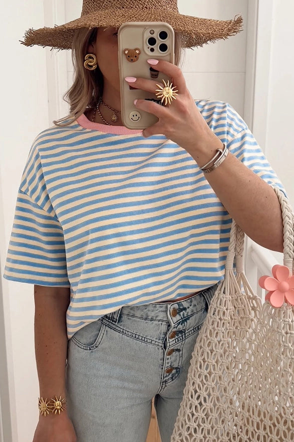 Coastal Breeze Striped Top