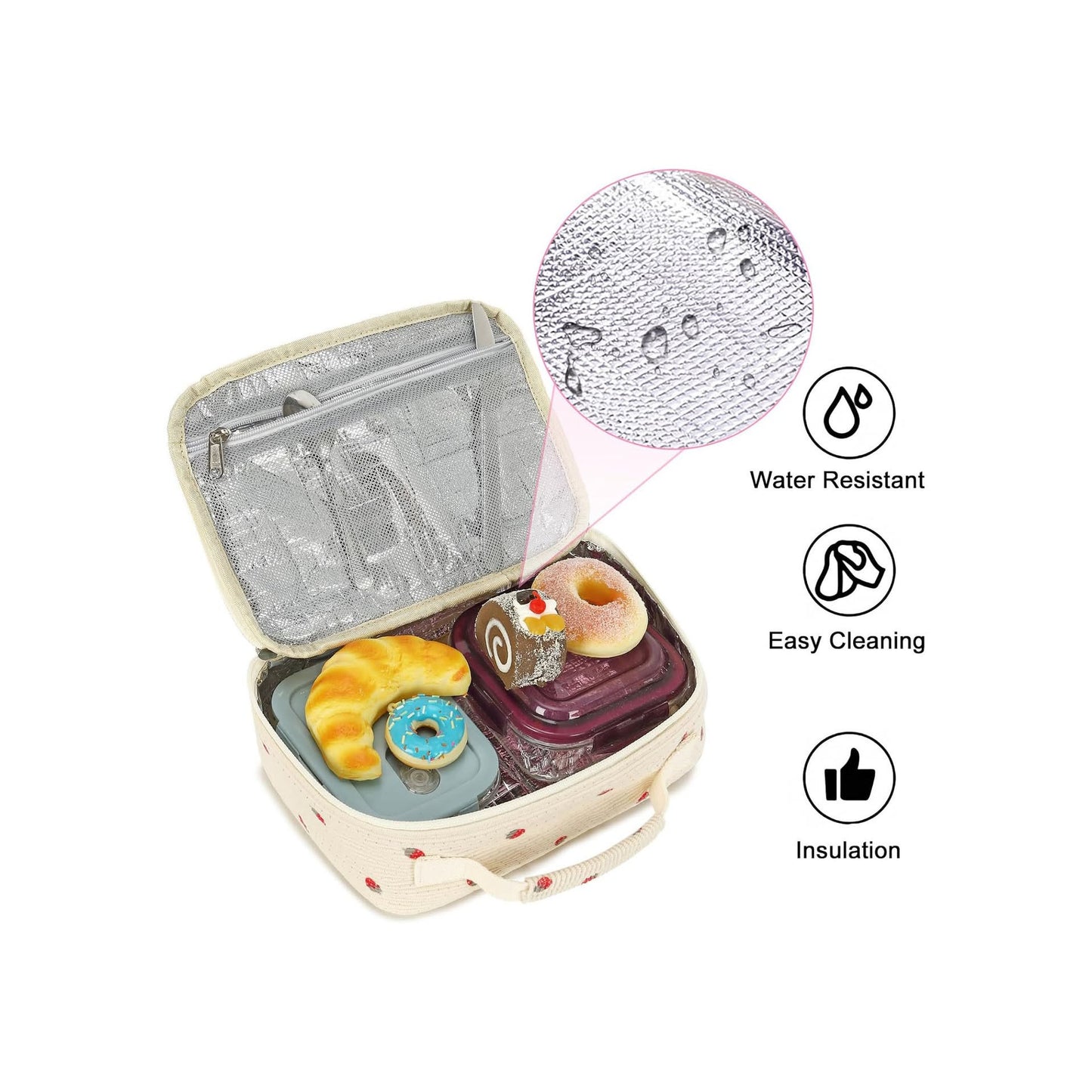 Custom rope embroidered lunch box *PRE-ORDER*