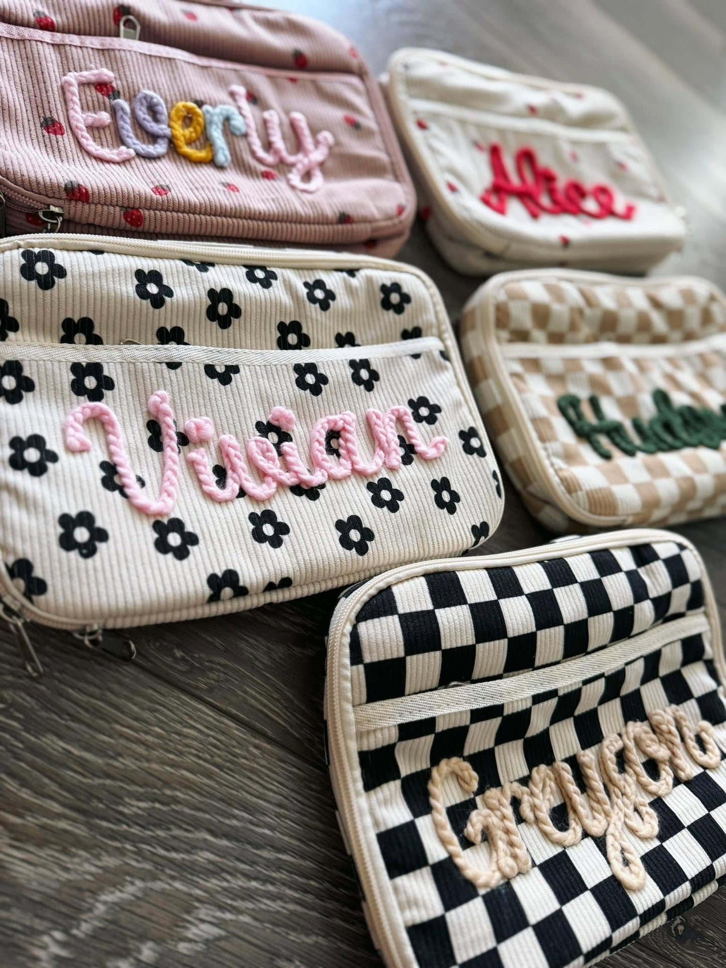 Custom rope embroidered lunch box *PRE-ORDER*