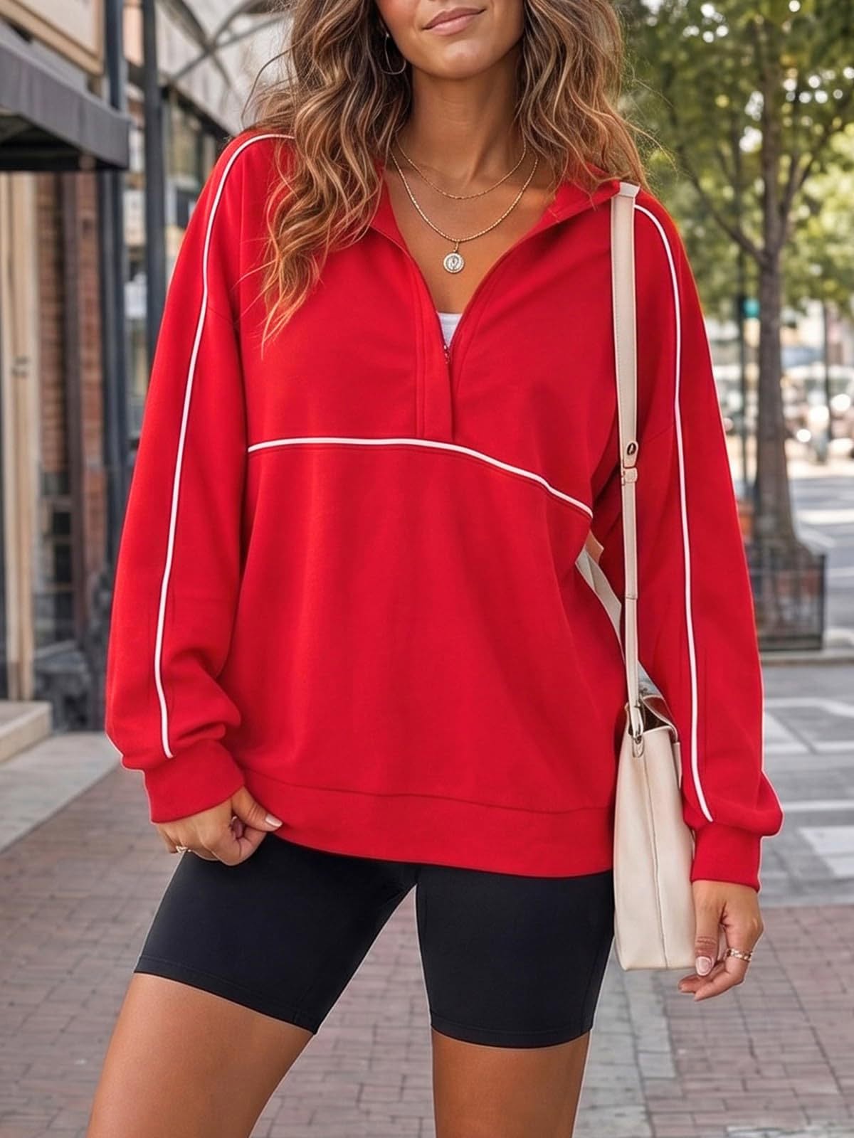 Piped Quarter Zip Pullover *PRE-ORDER*
