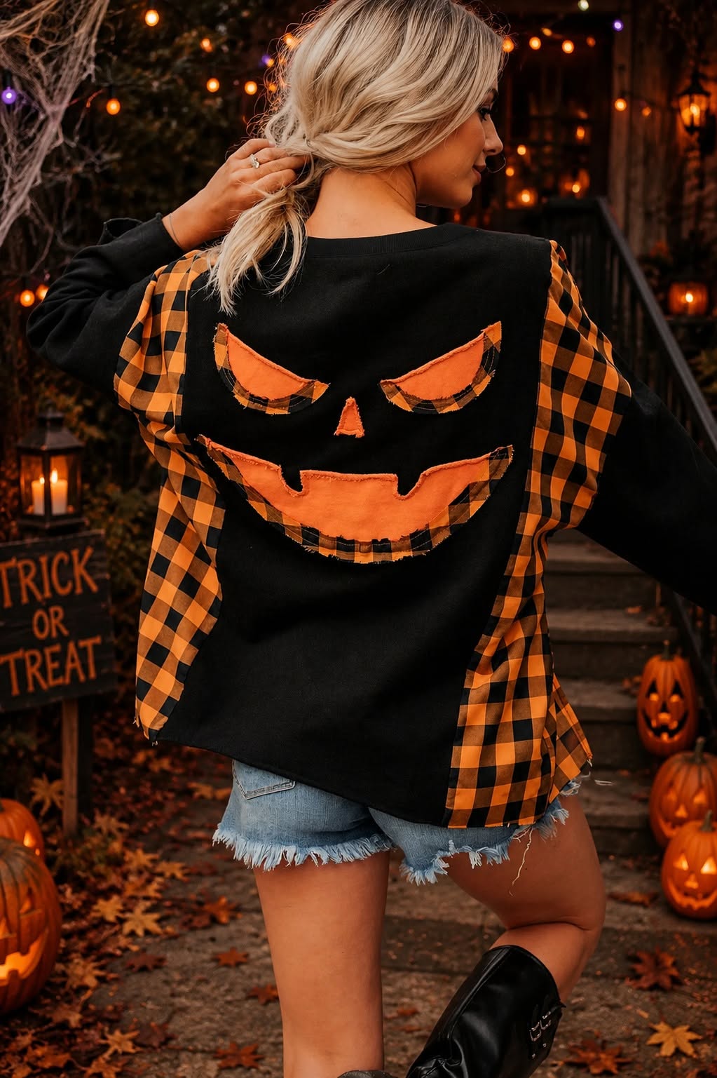 Midnight Jack Patch Top *PRE-ORDER*