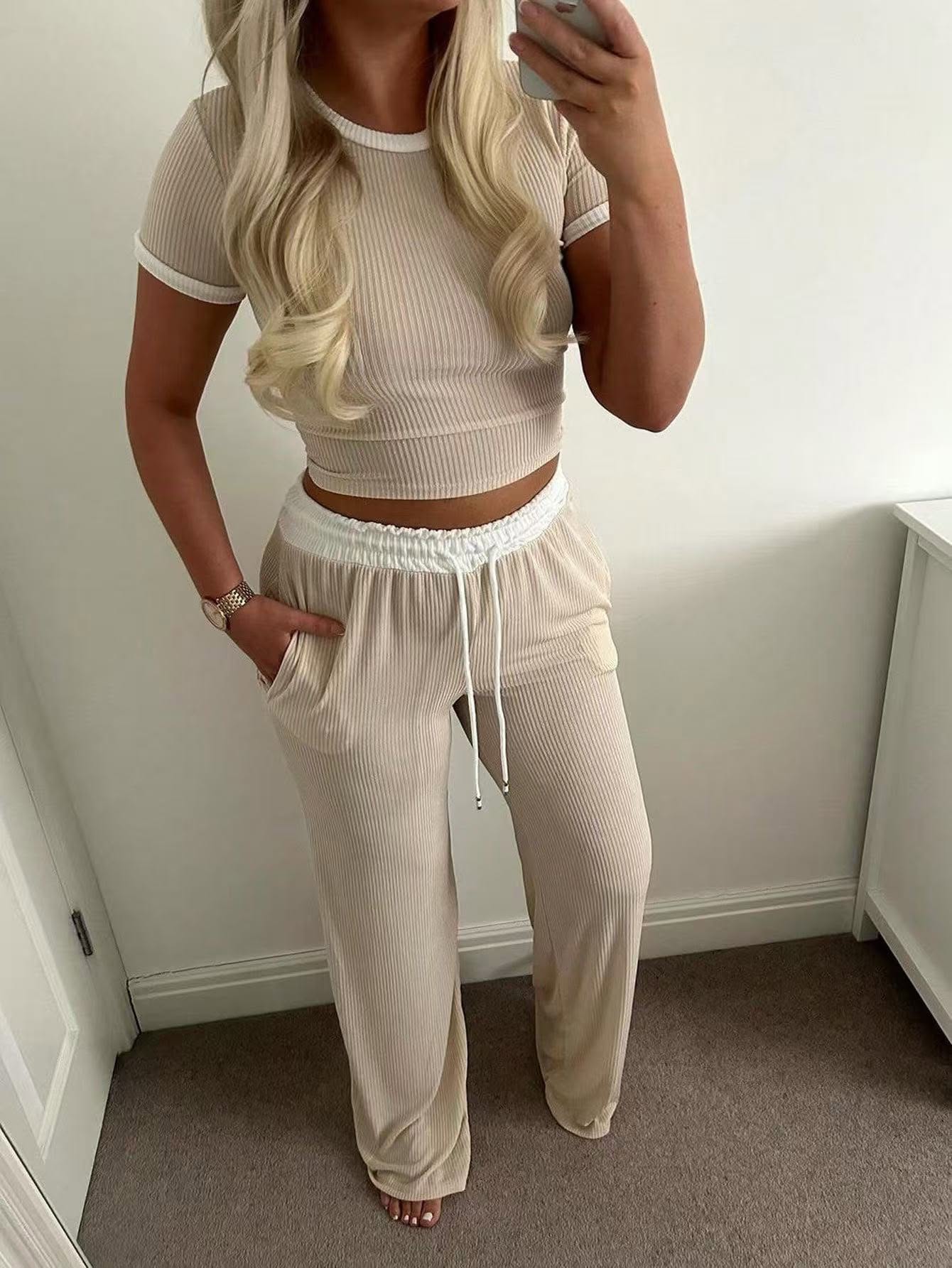 Cozy Ribbed Lounge Set *PRE-ORDER*
