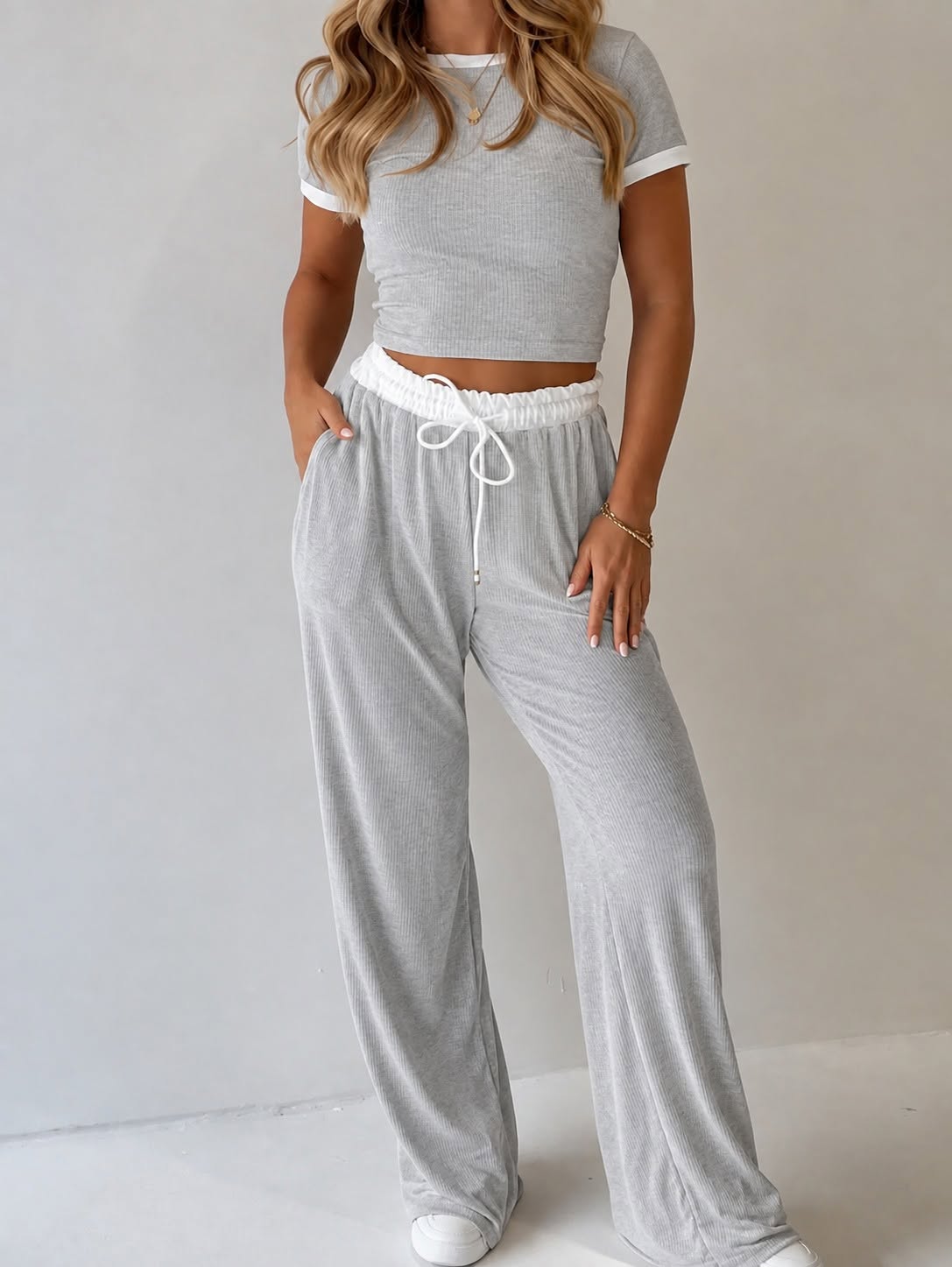 Cozy Ribbed Lounge Set *PRE-ORDER*