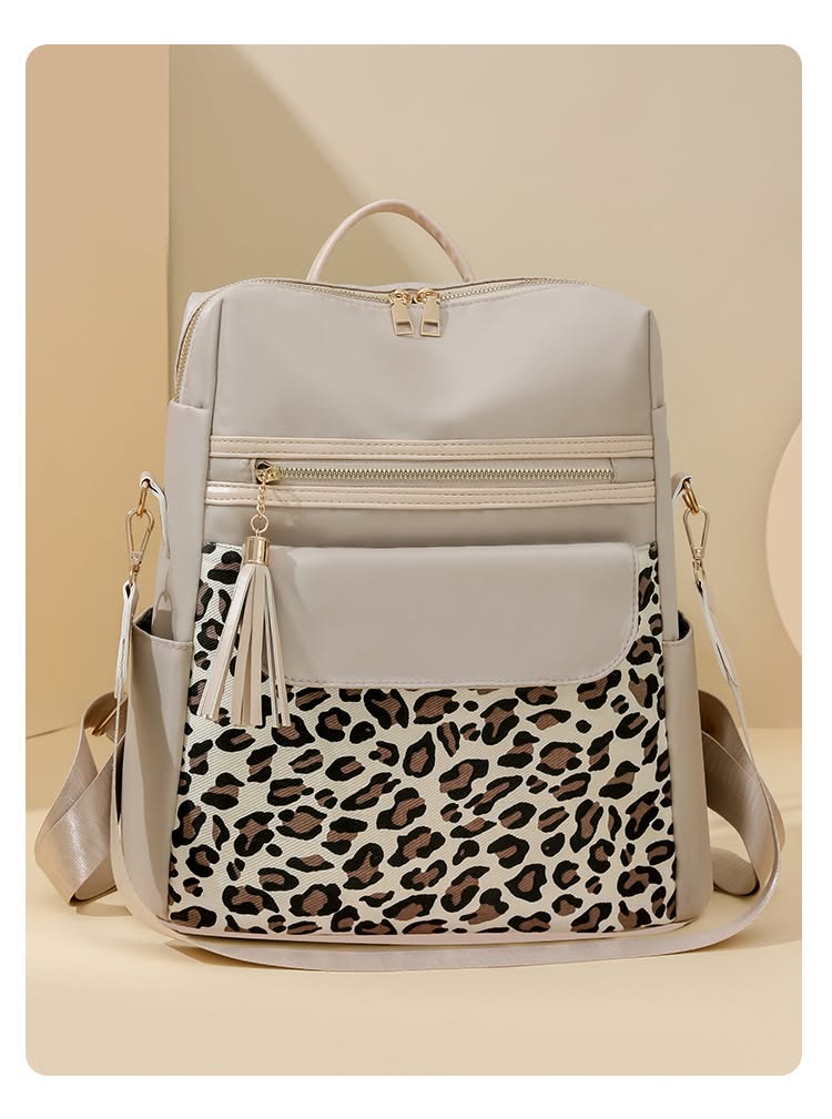 Two Tone Leopard Backpacks *PRE-ORDER*