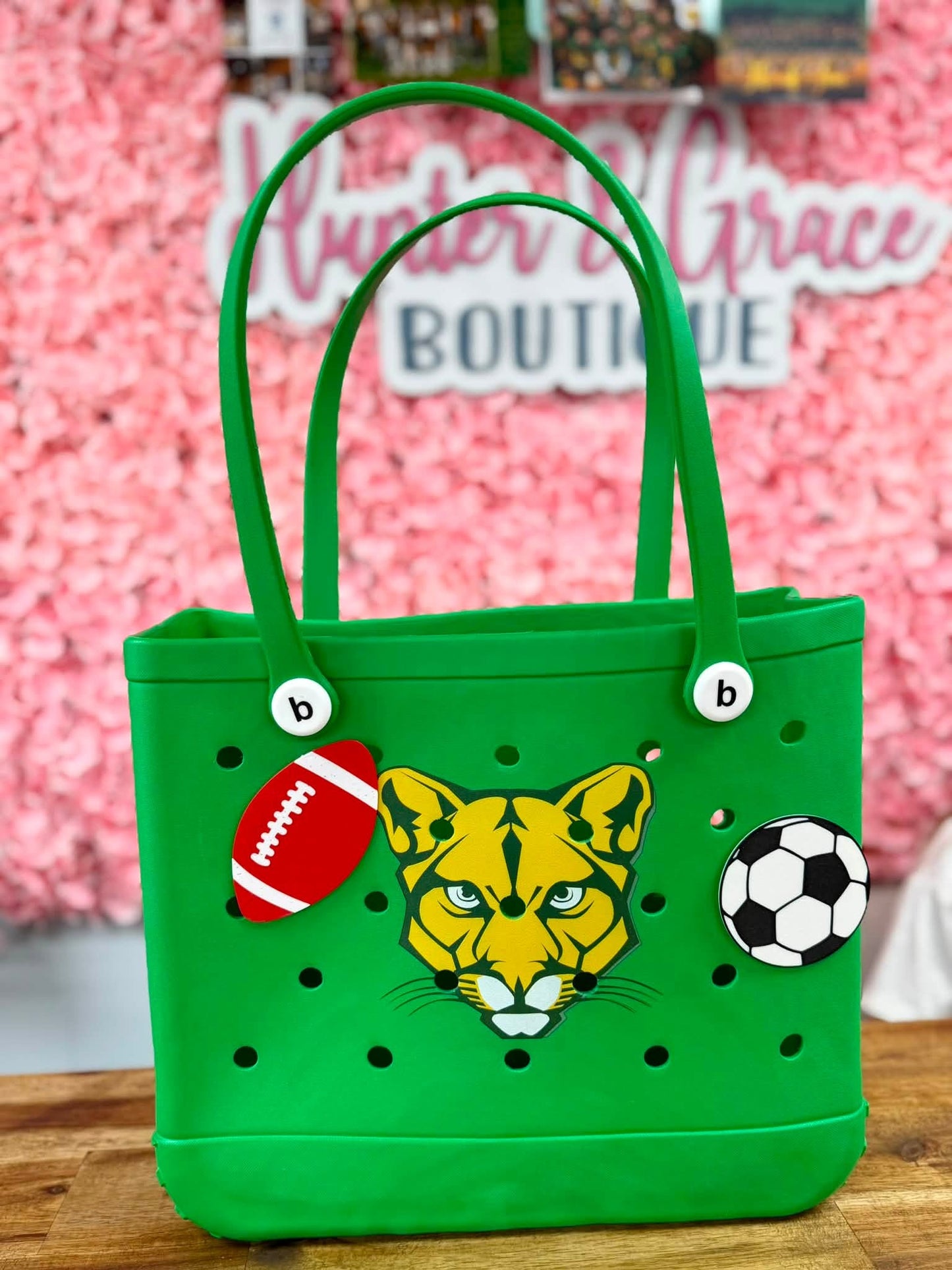 Football Bag Charm