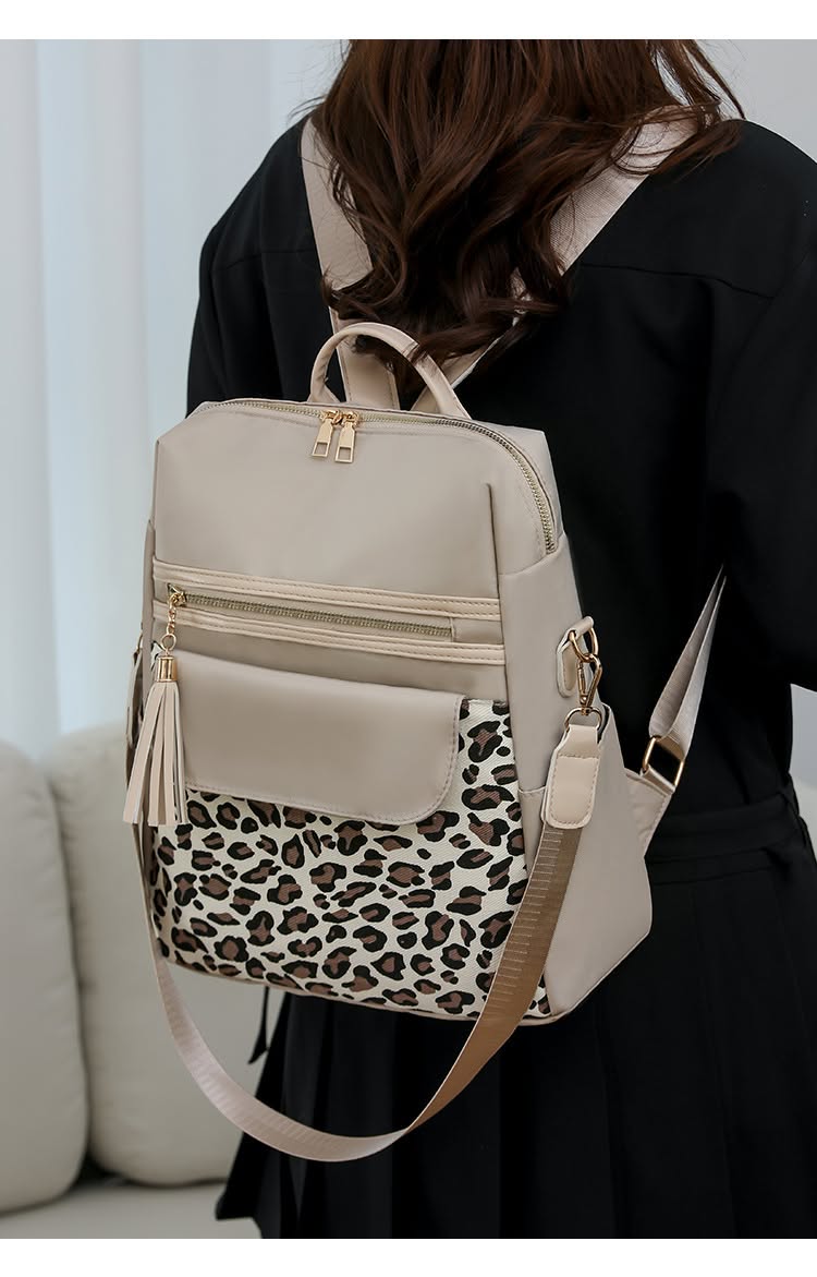 Two Tone Leopard Backpacks *PRE-ORDER*