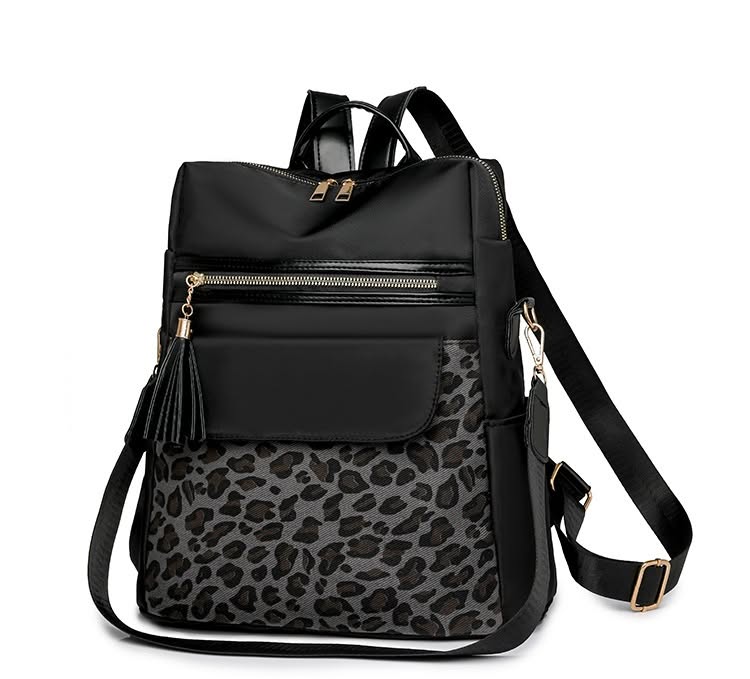 Two Tone Leopard Backpacks *PRE-ORDER*