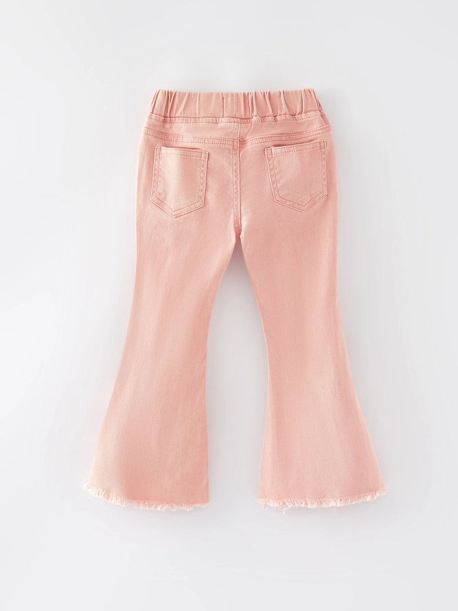 Light Pink Bow Flares