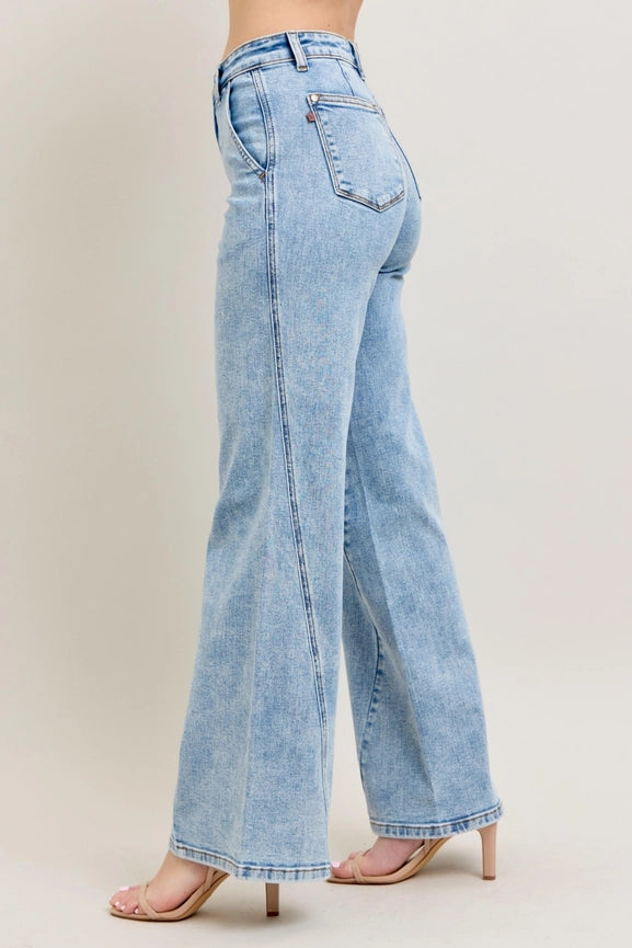 Judy Blue The Perfect Wide Leg Jeans