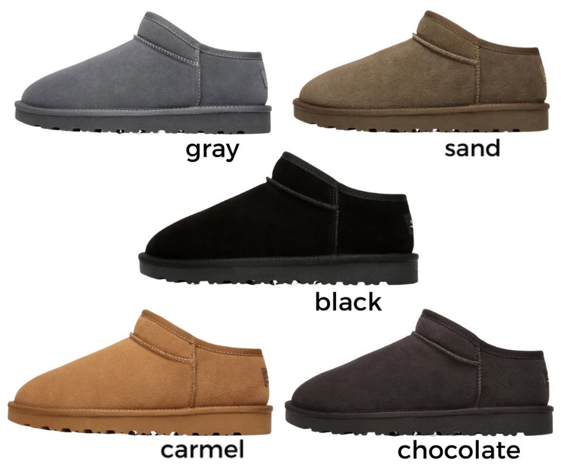 Faux Fur Lined Shortie Boots *PRE-ORDER*