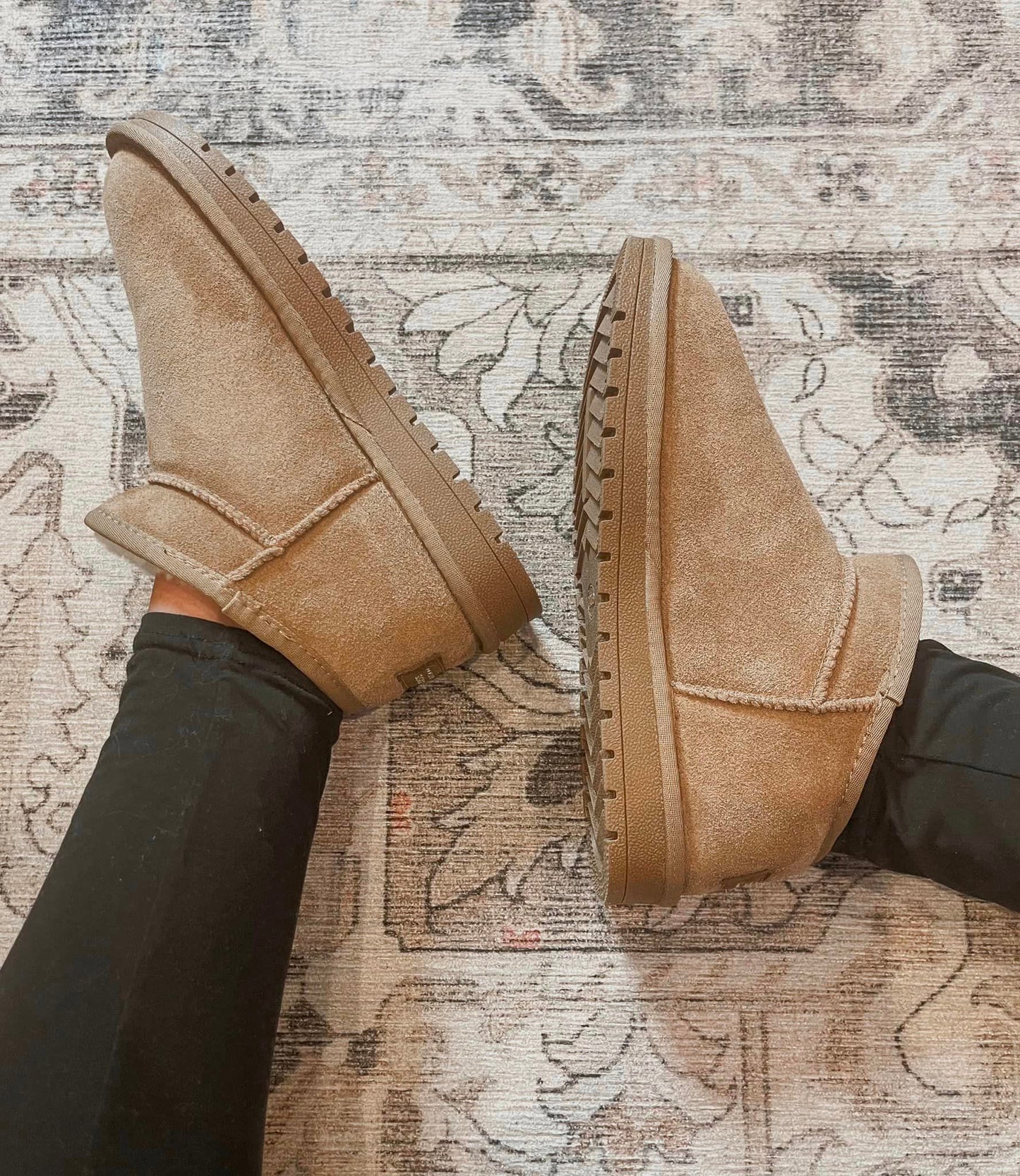 Faux Fur Lined Shortie Boots *PRE-ORDER*