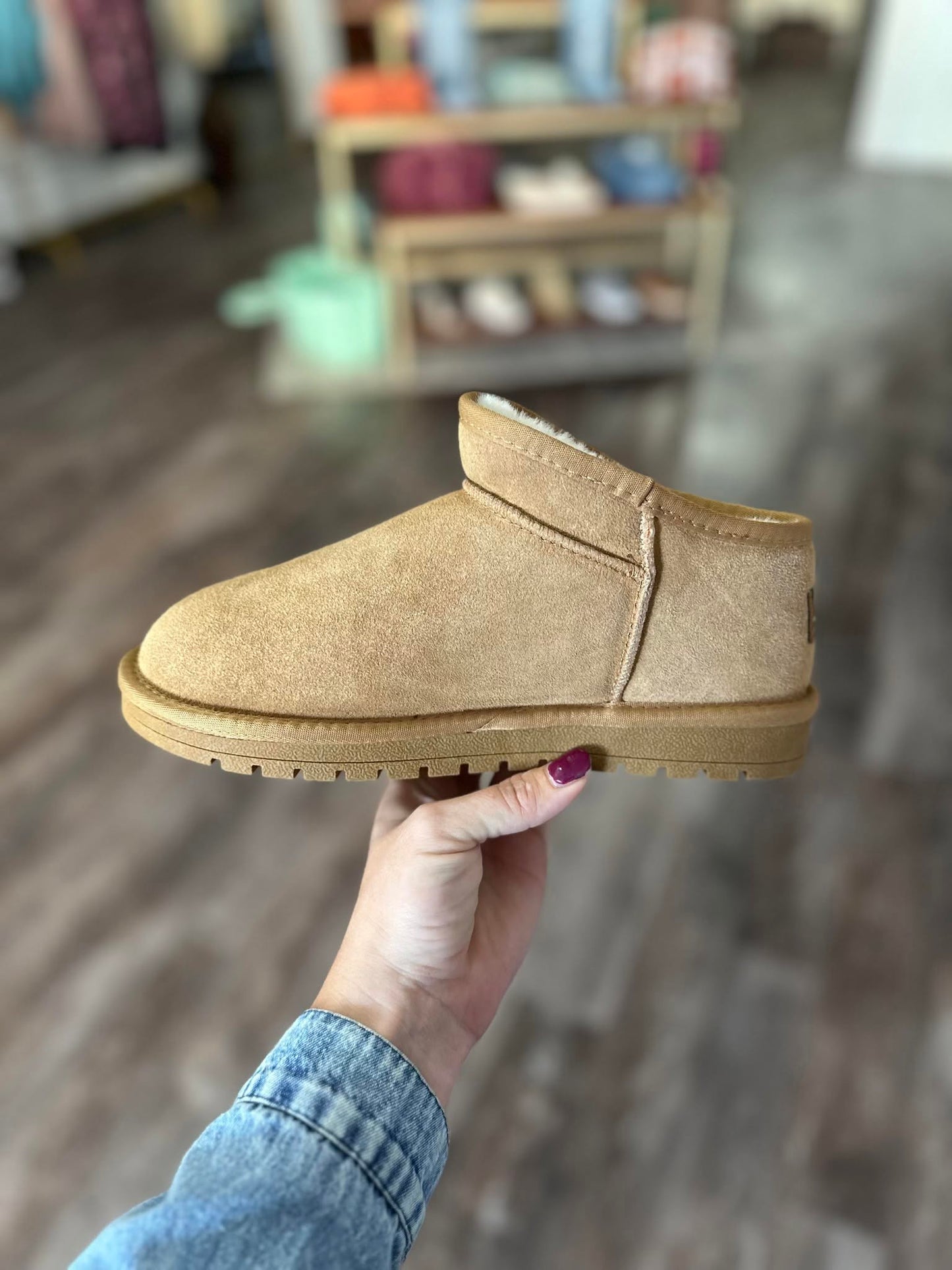 Faux Fur Lined Shortie Boots *PRE-ORDER*