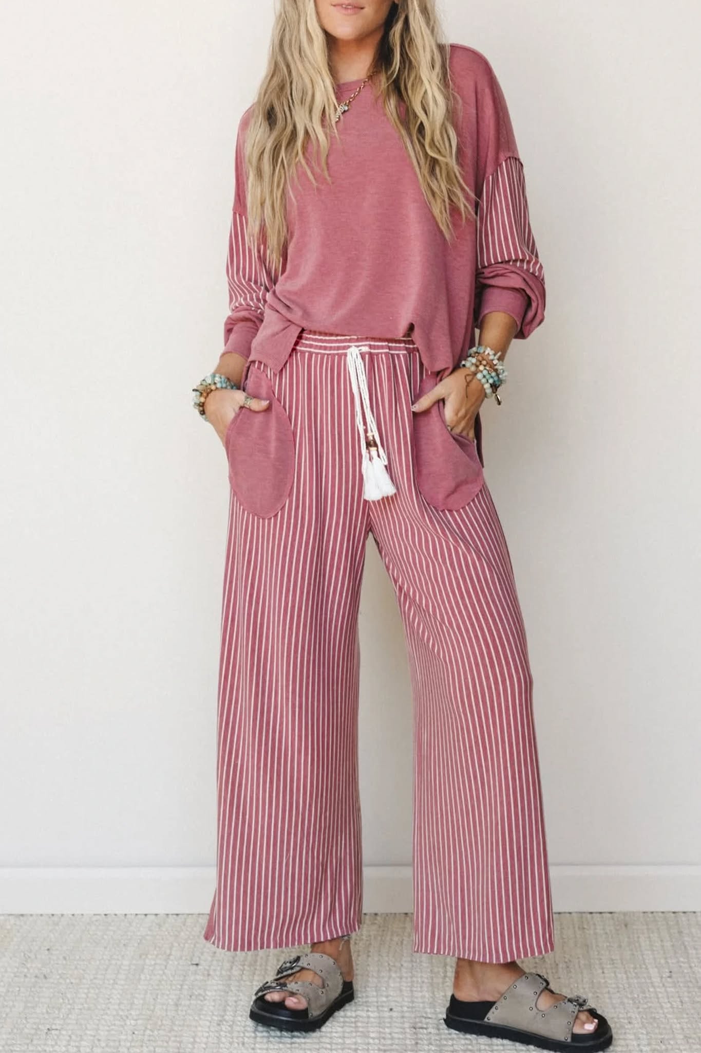 Stripe Lounge Set *PRE-ORDER*