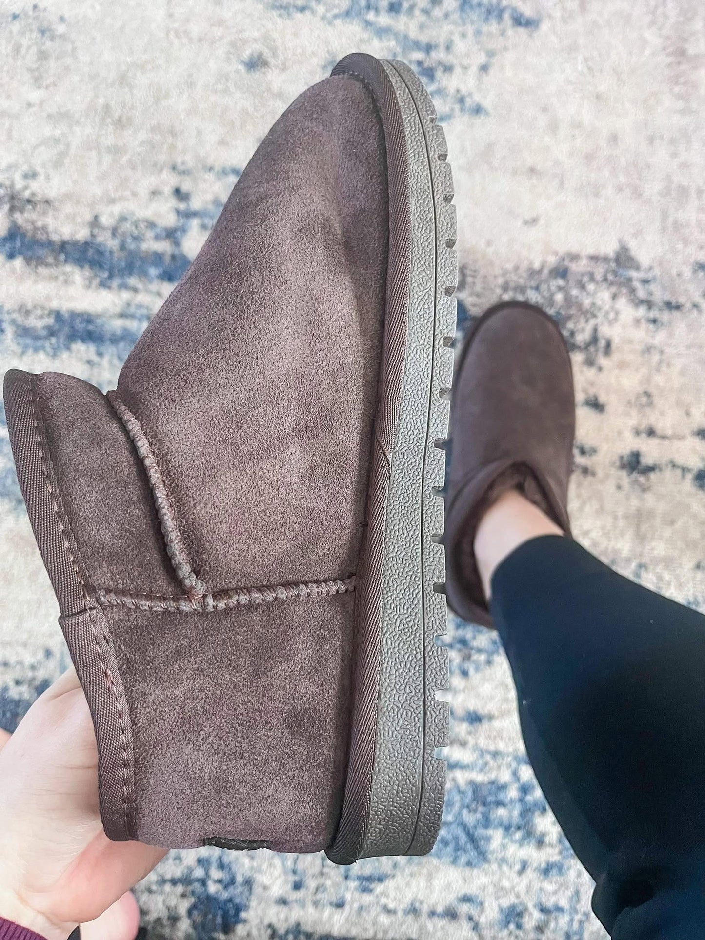 Faux Fur Lined Shortie Boots *PRE-ORDER*