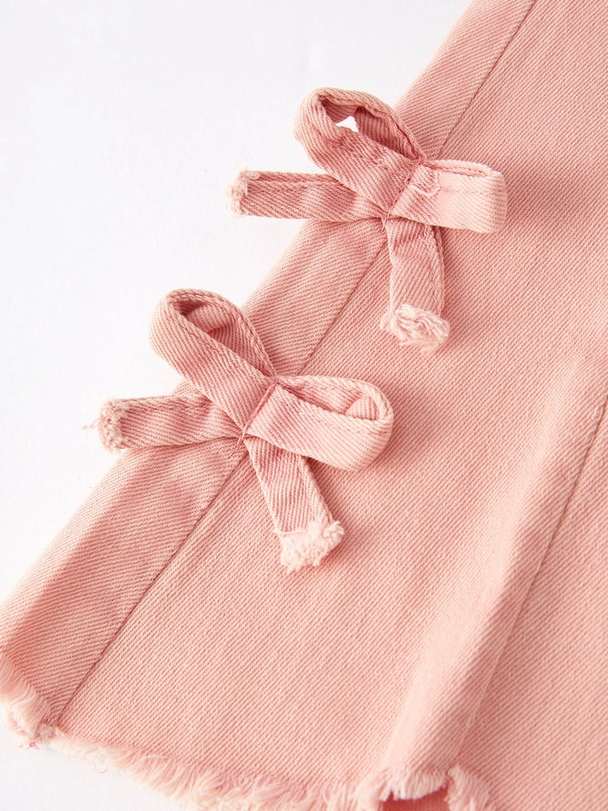 Light Pink Bow Flares