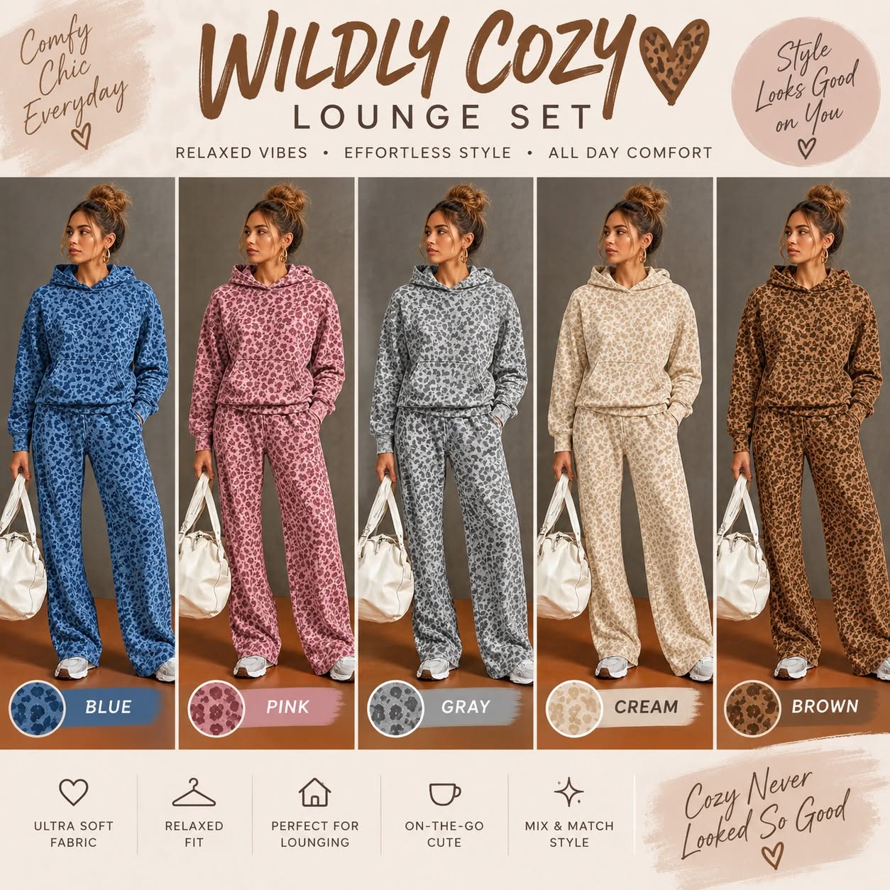 Wildly Cozy Lounge Set *PRE-ORDER*