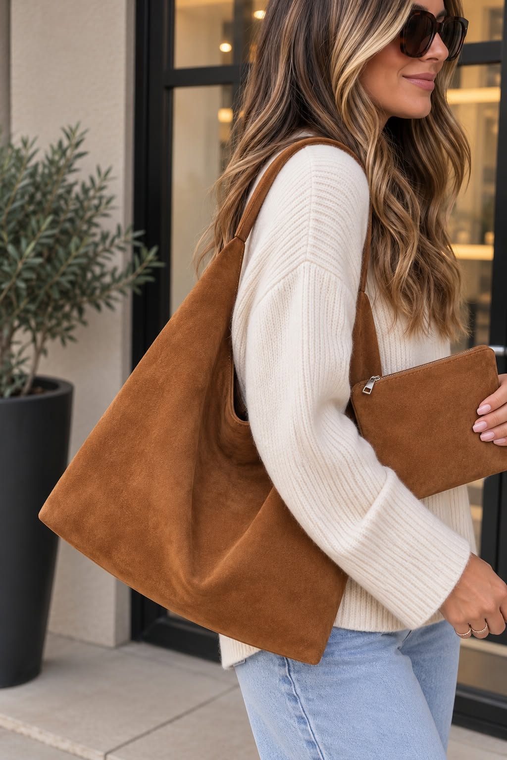 The Ellery Suede Tote *PRE-ORDER*