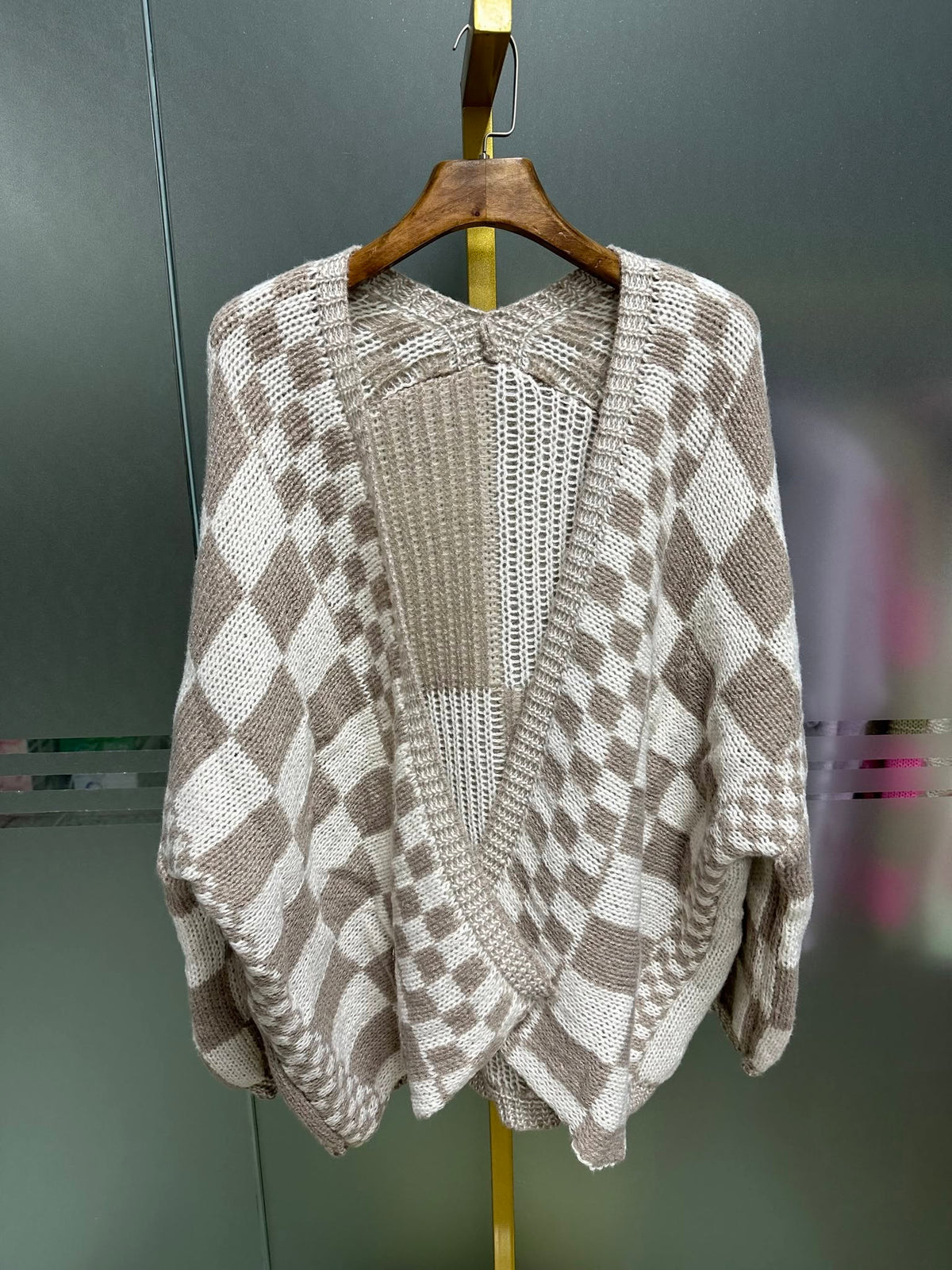 Cozy Check Cardigan *PRE-ORDER*