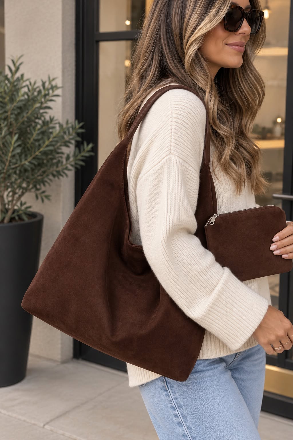 The Ellery Suede Tote *PRE-ORDER*