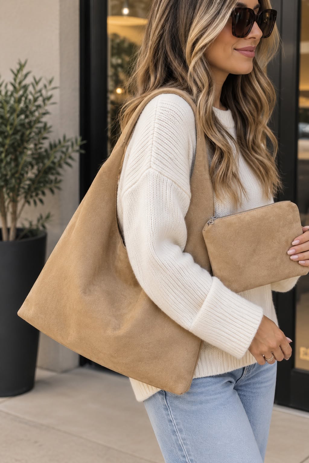 The Ellery Suede Tote *PRE-ORDER*