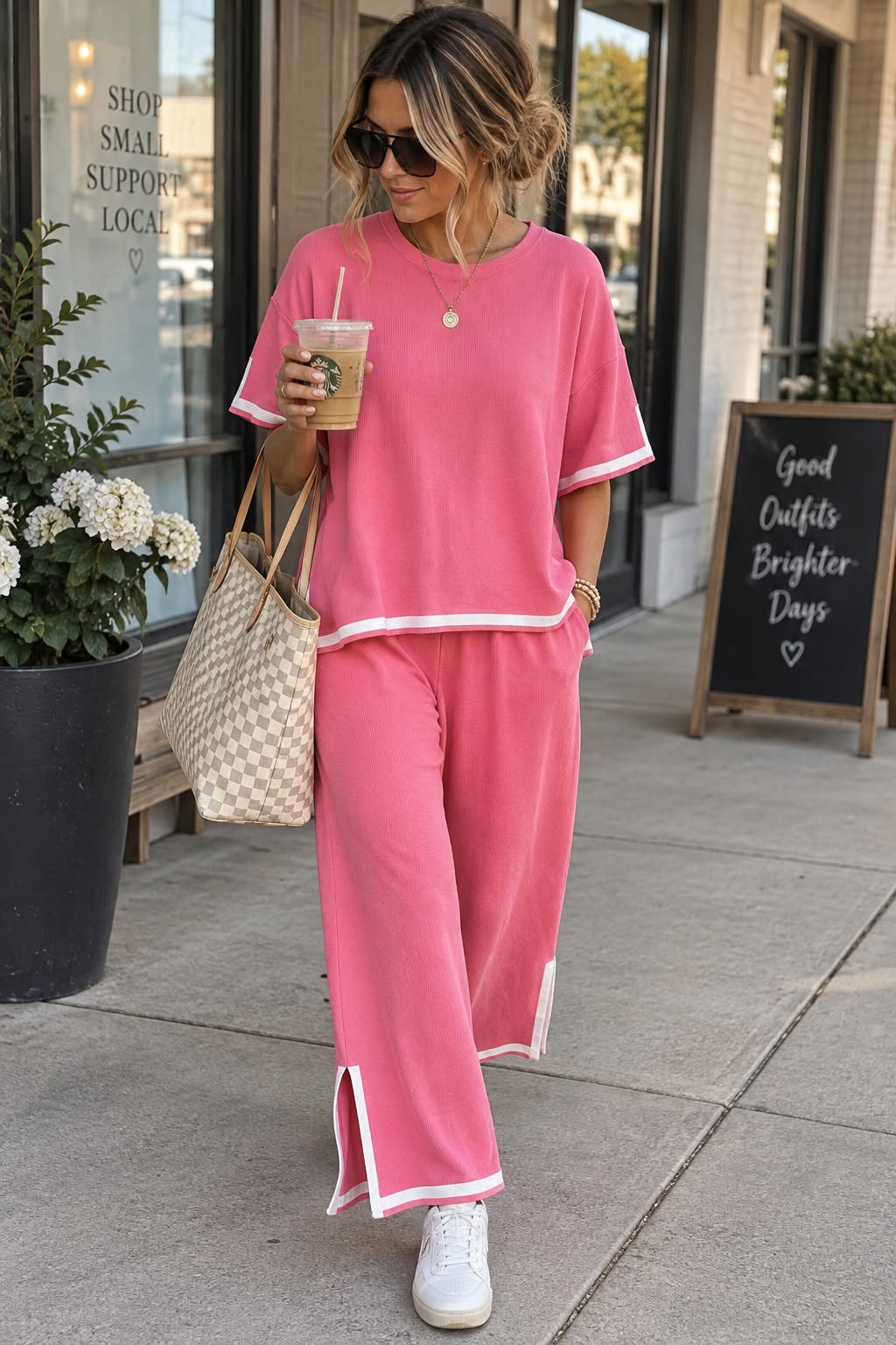 The Wren Contrast Knit Set *PRE-ORDER*