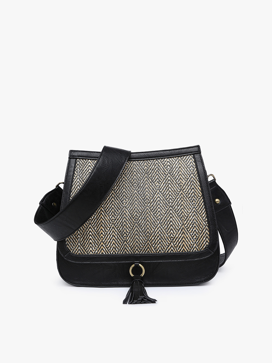 The Bailey Crossbody- Black