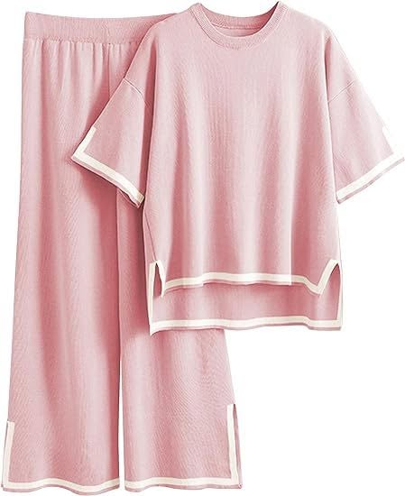 The Wren Contrast Knit Set *PRE-ORDER*