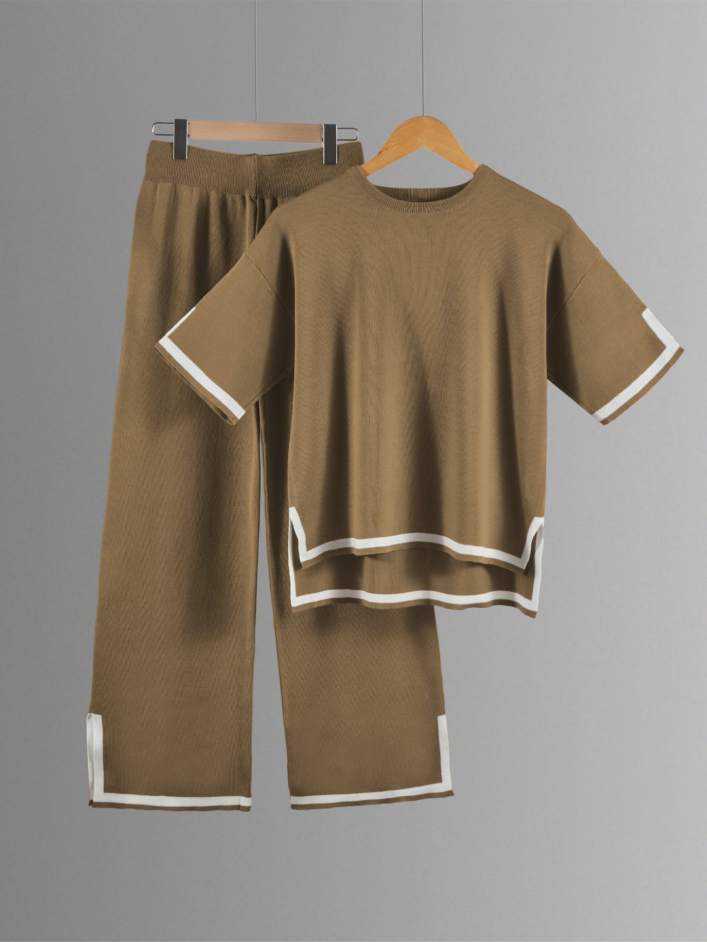 The Wren Contrast Knit Set *PRE-ORDER*