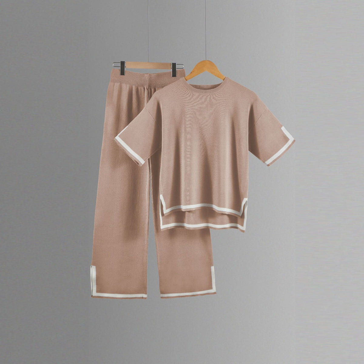 The Wren Contrast Knit Set *PRE-ORDER*