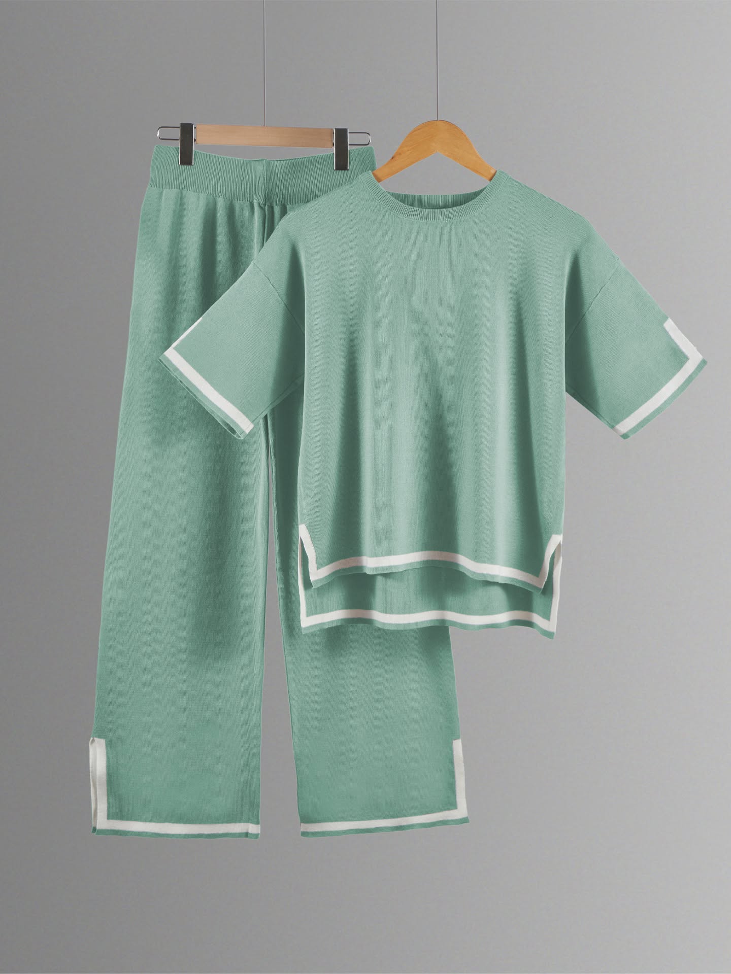 The Wren Contrast Knit Set *PRE-ORDER*