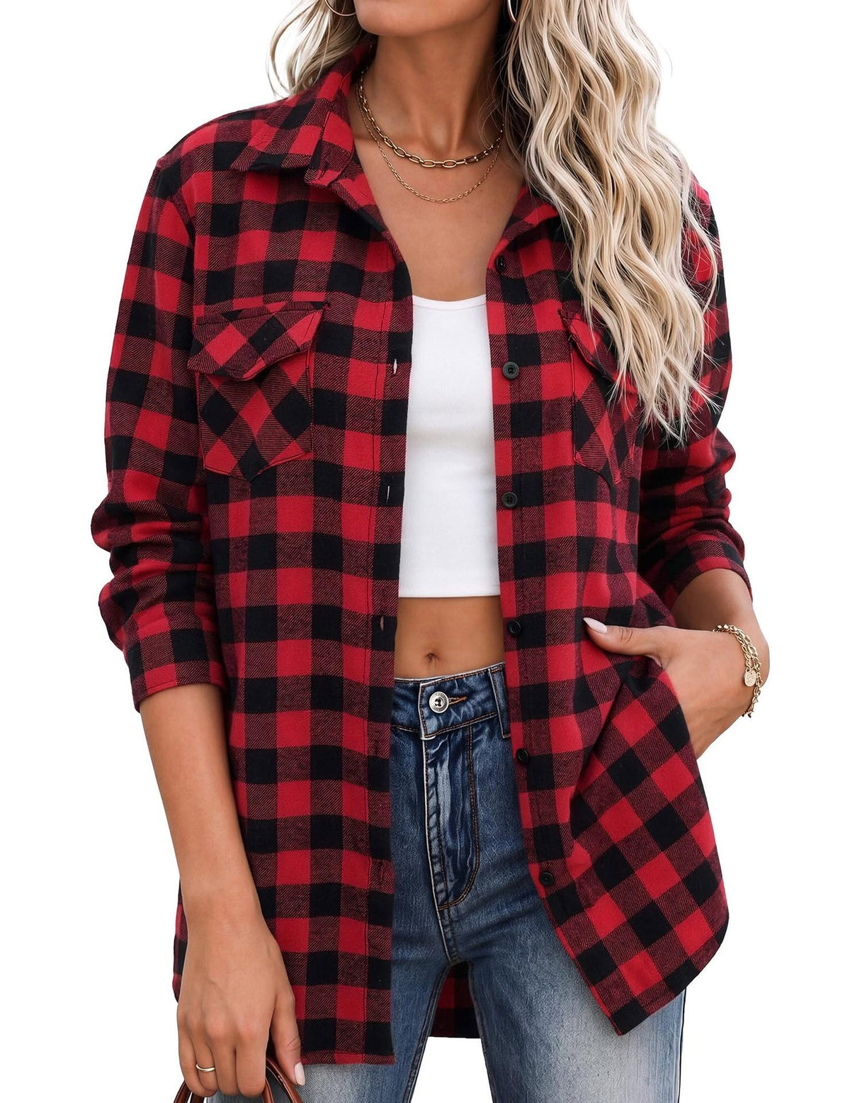 The Brielle Plaid Shacket *PRE-ORDER*