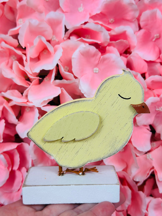 Wooden Chick Double Sided