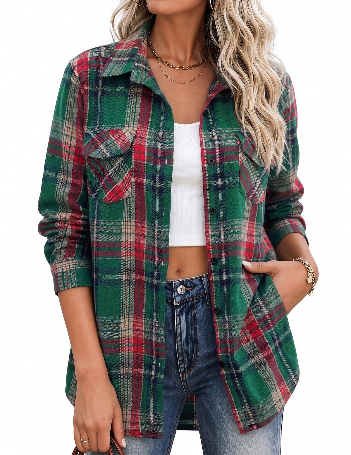 The Brielle Plaid Shacket *PRE-ORDER*