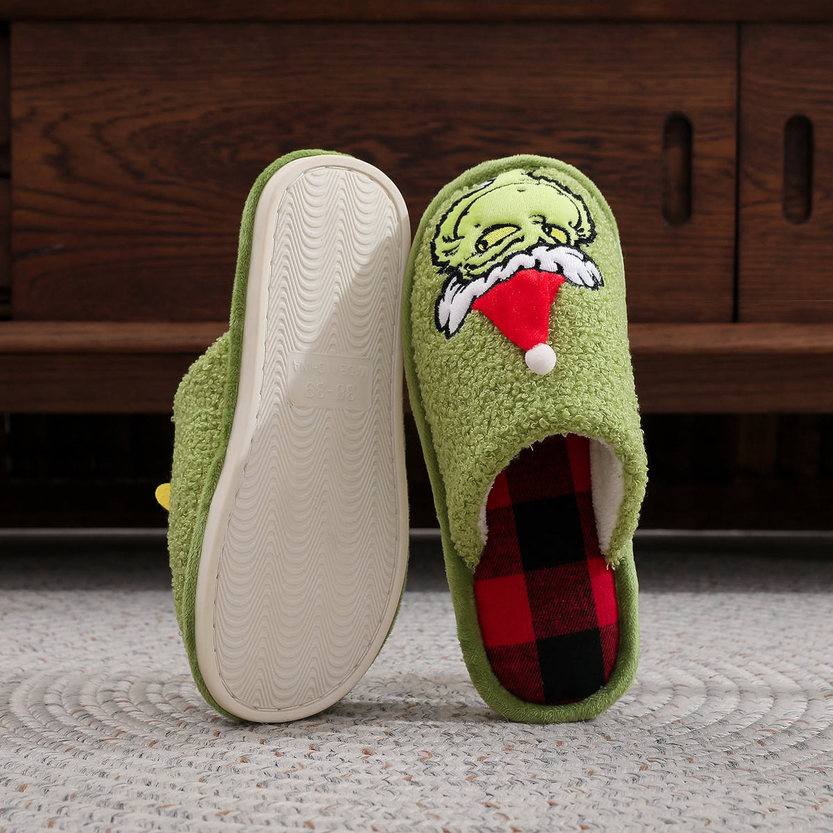 The Mean One Holiday Slippers *PRE-ORDER*