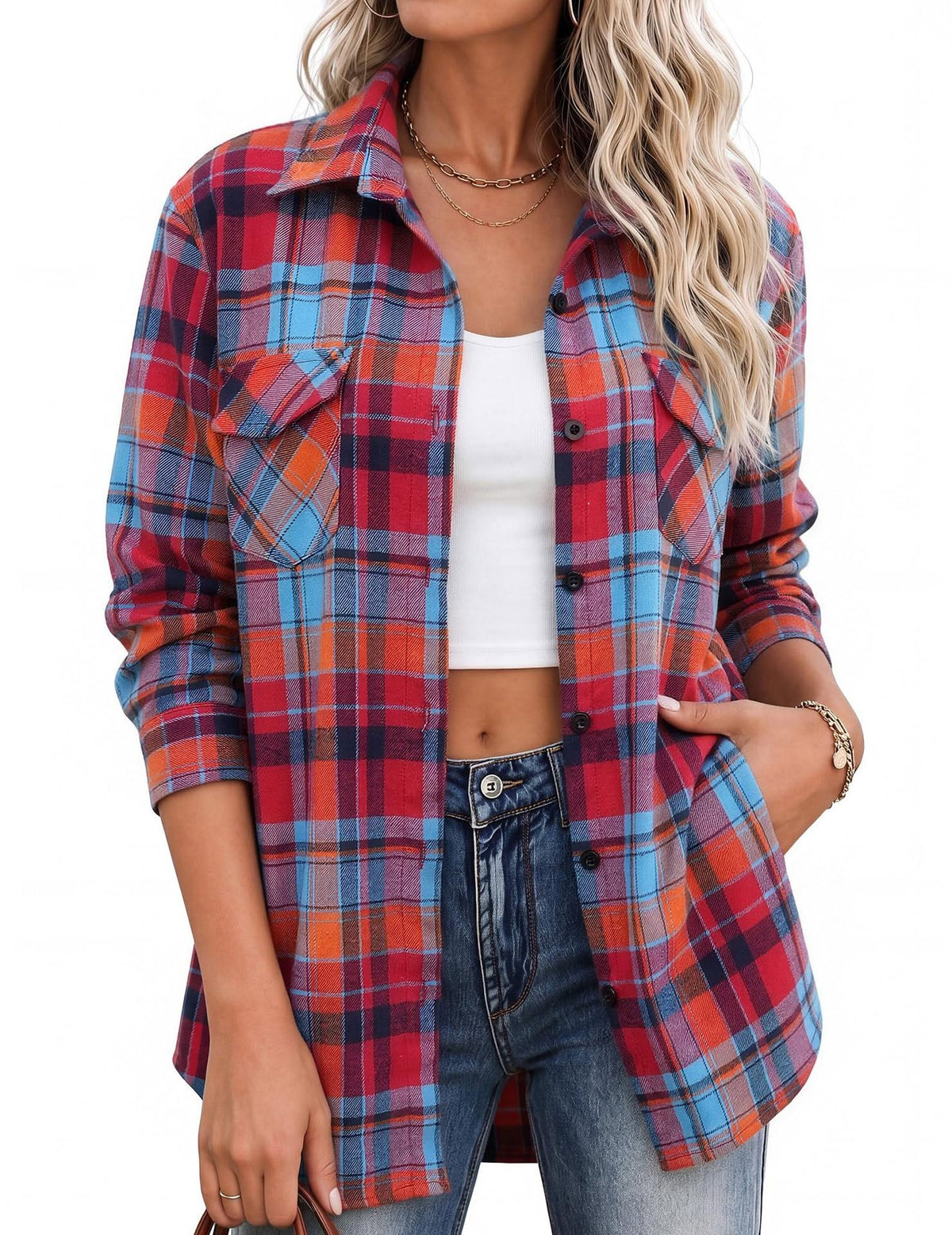 The Brielle Plaid Shacket *PRE-ORDER*