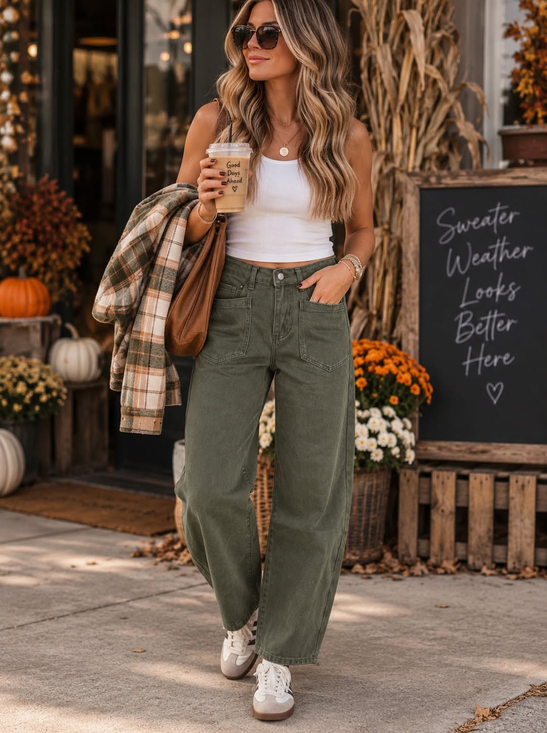 The Maren Barrel Leg Pants *PRE-ORDER*