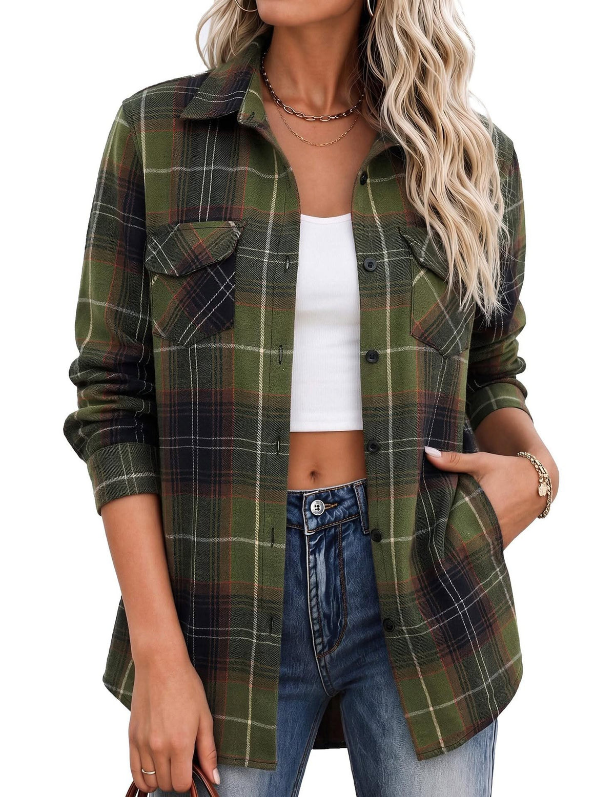 The Brielle Plaid Shacket *PRE-ORDER*
