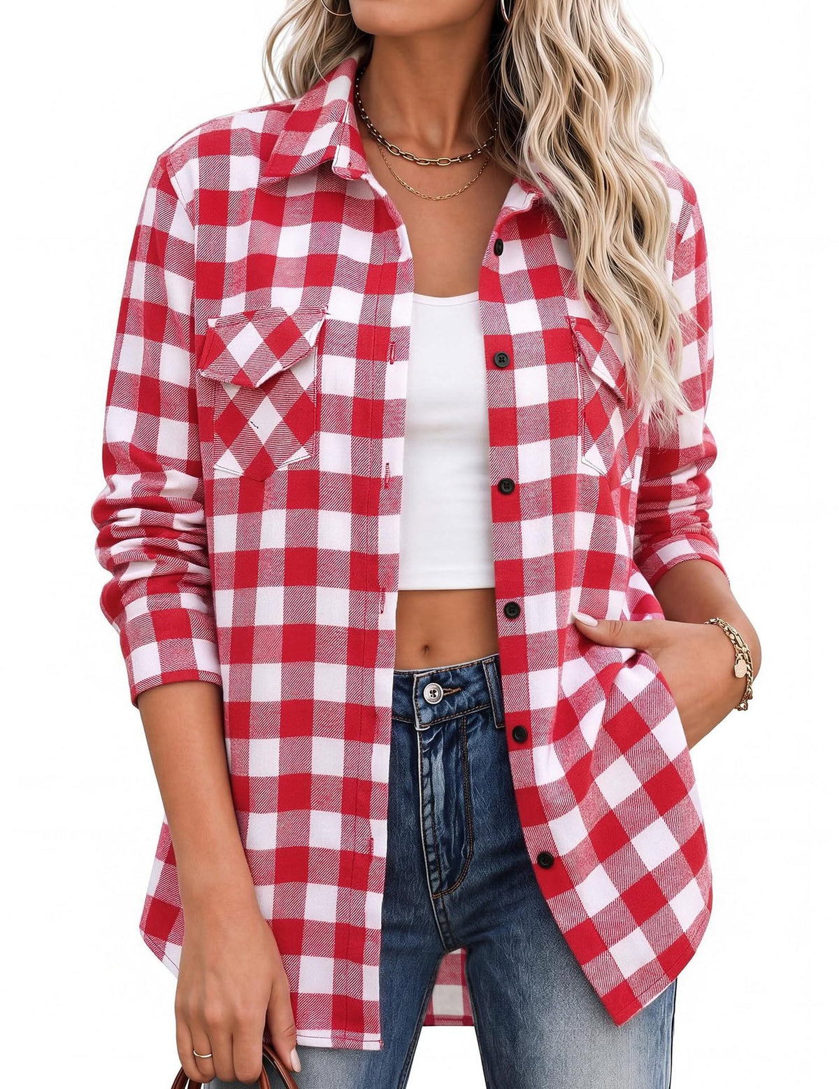 The Brielle Plaid Shacket *PRE-ORDER*
